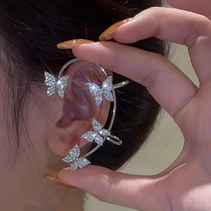 Leaf/Butterfly Ear Clips for Women